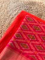 SILK COTTON TOP AND IKAT SILK DUPATTA - Image 4