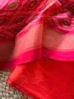 SILK COTTON TOP AND IKAT SILK DUPATTA