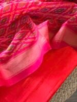 SILK COTTON TOP AND IKAT SILK DUPATTA - Image 7