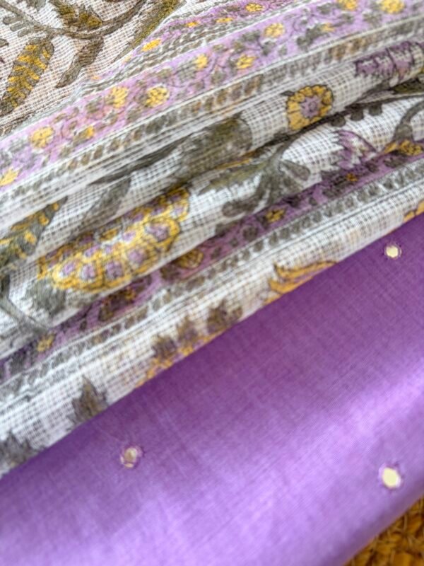 MUL CHANDERI TOP AND KOTA COTTON DUPATTA - Image 2