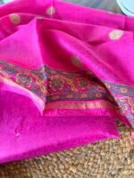 MUL CHANDERI TOP AND DUPATTA - Image 6