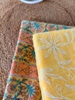 HANDBLOCK PRINTED COTTON TOP AND TEPCHI KOTA DUPATTA - Image 2