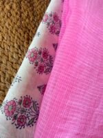 HANDBLOCK PRINTED TOP AND KOTA COTTON DUPATTA - Image 4