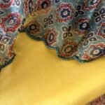 CHANDERI SILK COTTON TOP AND AJRAK KOTA COTTON DUPATTA