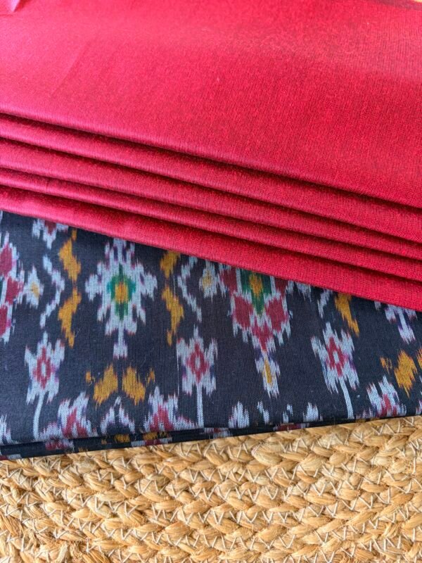 IKAT SILK TOP AND SILK COTTON DUPATTA - Image 2