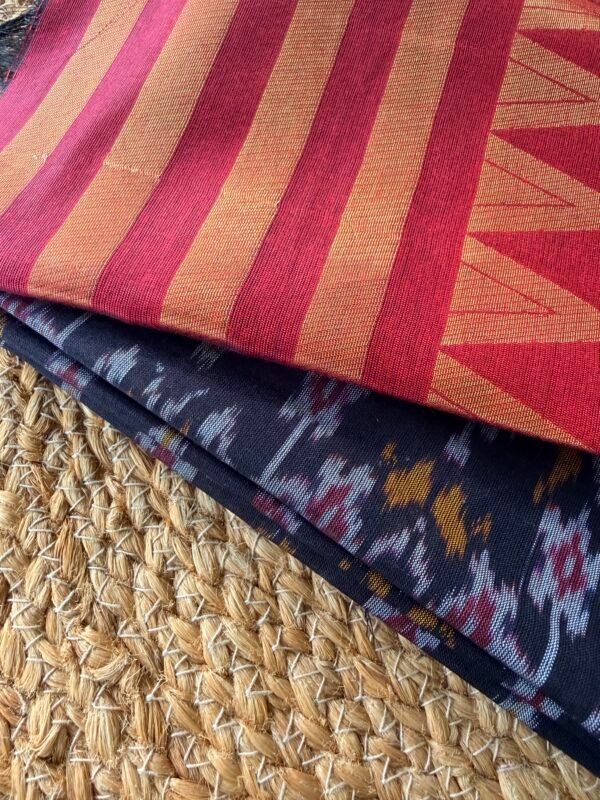 IKAT SILK TOP AND SILK COTTON DUPATTA - Image 4
