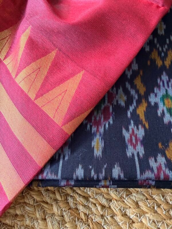 IKAT SILK TOP AND SILK COTTON DUPATTA - Image 7