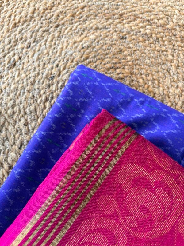 IKAT SILK TOP AND SILK COTTON DUPATTA - Image 5