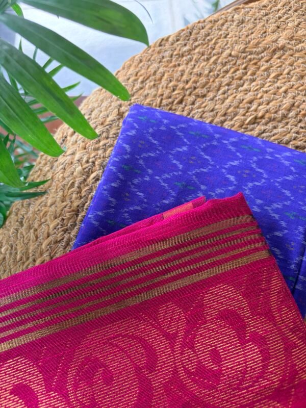 IKAT SILK TOP AND SILK COTTON DUPATTA - Image 7