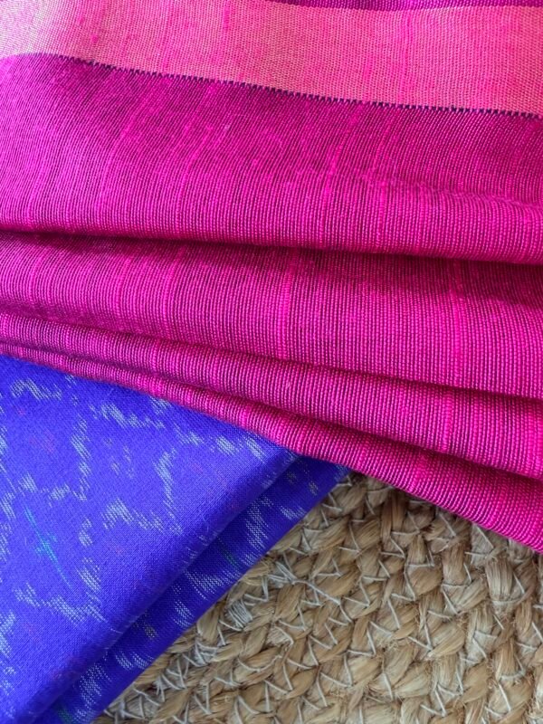 IKAT SILK TOP AND SILK COTTON DUPATTA - Image 3