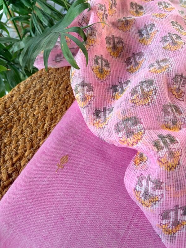 COTTON TOP AND KOTA COTTON PRINTED DUPATTA - Image 5
