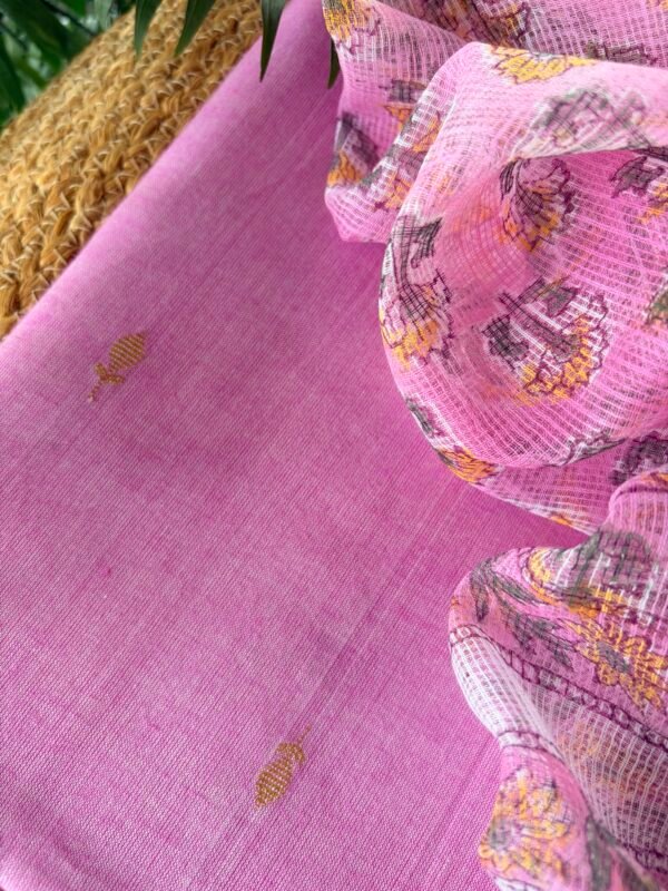 COTTON TOP AND KOTA COTTON PRINTED DUPATTA - Image 3