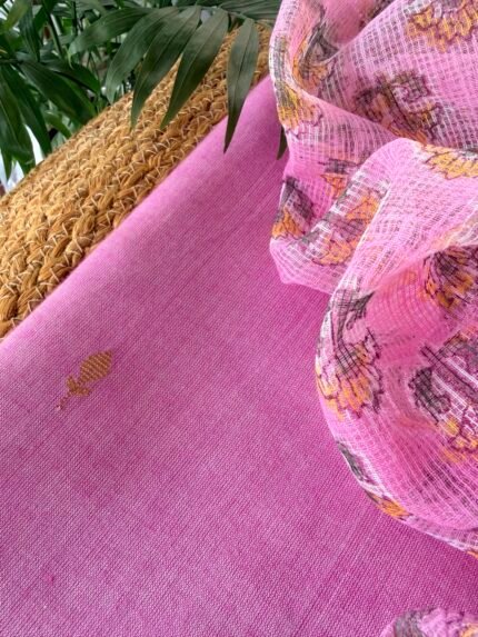 COTTON TOP AND KOTA COTTON PRINTED DUPATTA