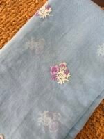 MUL CHANDERI TOP AND LINEN DUPATTA - Image 7