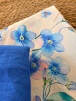PRINTED SILK COTTON TOP AND LINEN DUPATTA - Image 3