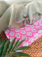 PURE PRINTED CHANDERI KOTA COTTON DUPATTA - Image 5