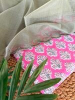 PURE PRINTED CHANDERI KOTA COTTON DUPATTA