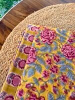COTTON HANDBLOCK PRINTED TOP AND BOTTOM - Image 2