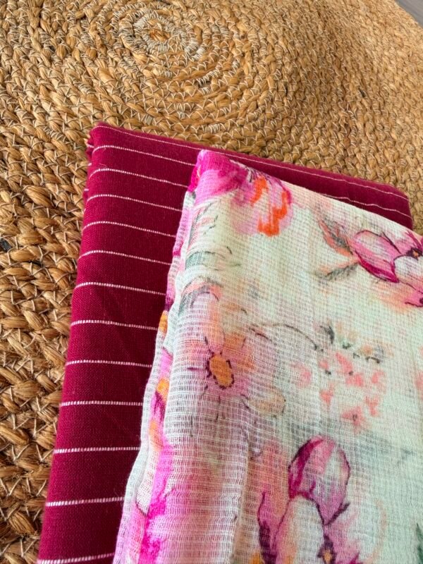 COTTON TOP AND KOTA PRINTED DUPATTA - Image 6