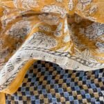 AJRAK KOTA COTTON TOP AND DUPATTA