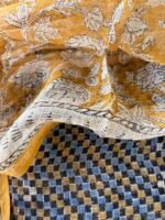 AJRAK KOTA COTTON TOP AND DUPATTA