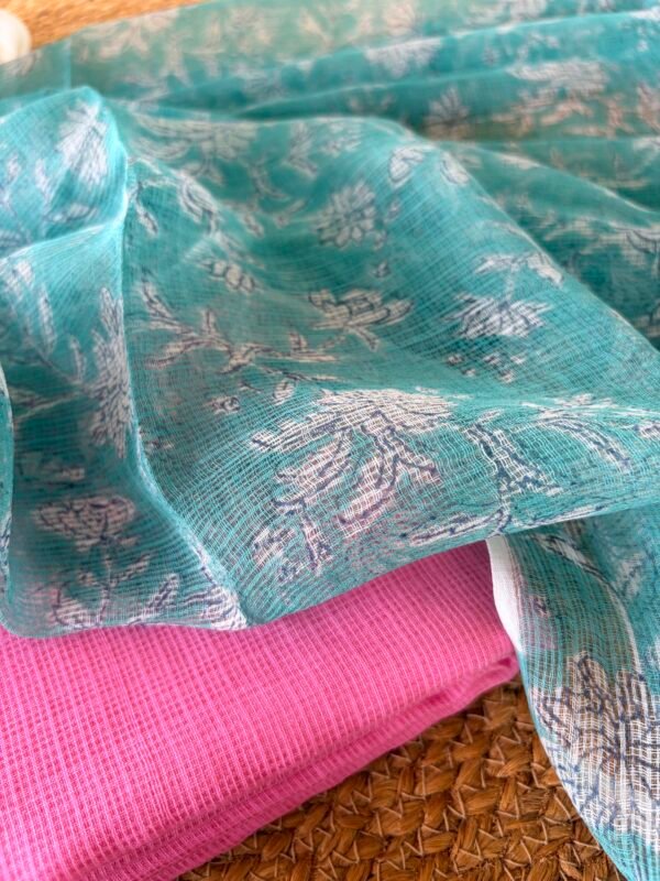 KOTA TOP AND PRINTED KOTA DUPATTA - Image 5