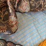 CHANDERI SILK COTTON TOP AND AJRAK KOTA COTTON DUPATTA