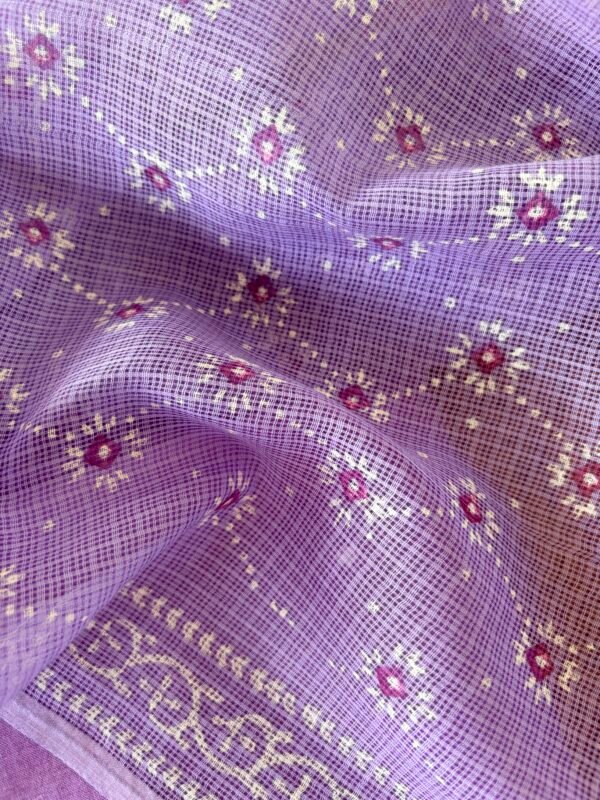 MUL CHANDERI TOP AND KOTA COTTON DUPATTA - Image 5