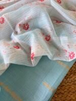SILK COTTON TOP AND KOTA PRINTED DUPATTA