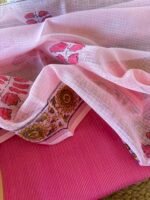 CHANDERI SILK COTTON TOP WITH KOTA COTTON PRINTED DUPATTA - Image 7