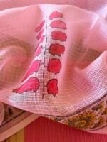 CHANDERI SILK COTTON TOP WITH KOTA COTTON PRINTED DUPATTA - Image 6