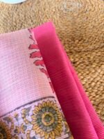 CHANDERI SILK COTTON TOP WITH KOTA COTTON PRINTED DUPATTA - Image 2