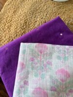 MUL CHANDERI SILK TOP AND KOTA PRINTED DUPATTA - Image 2