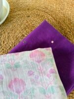 MUL CHANDERI SILK TOP AND KOTA PRINTED DUPATTA - Image 6