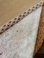 CHANDERI SILK PITTA WORK TOP AND CHANDERI SILK DUPATTA - Image 4