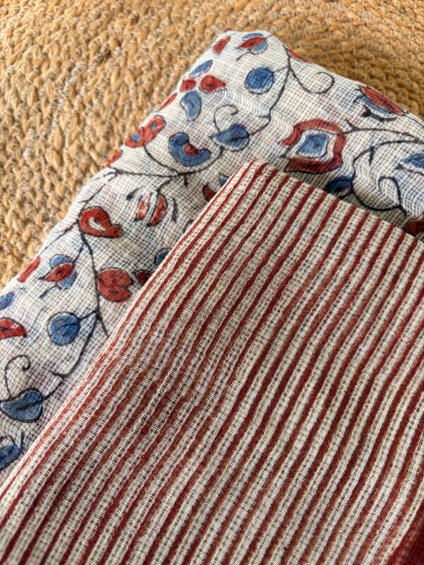 AJRAK KOTA COTTON TOP AND KOTA PRINTED DUPATTA - Image 6