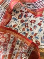 AJRAK KOTA COTTON TOP AND KOTA PRINTED DUPATTA - Image 3