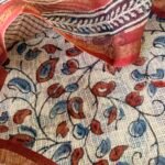 AJRAK KOTA COTTON TOP AND KOTA PRINTED DUPATTA