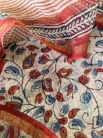 AJRAK KOTA COTTON TOP AND KOTA PRINTED DUPATTA