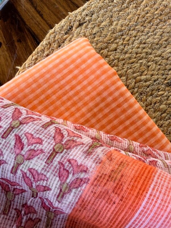COTTON TOP AND KOTA PRINTED DUPATTA - Image 2