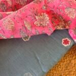 MUL CHANDERI TOP AND CHANDERI PRINTED DUPATTA