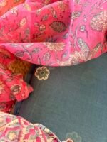 MUL CHANDERI TOP AND CHANDERI PRINTED DUPATTA - Image 7