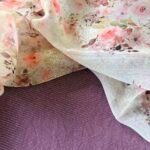 CHANDERI SILK COTTON TOP AND CHIFFION PRINTED DUPATTA