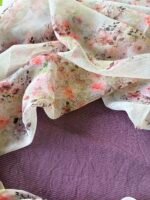 CHANDERI SILK COTTON TOP AND CHIFFION PRINTED DUPATTA - Image 6