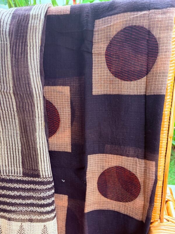 AJRAK KOTA COTTON TOP AND KOTA HANDBLOCK PRINTED DUPATTA - Image 5