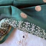 CHANDERI SILK COTTON TOP AND DUPATTA
