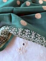 CHANDERI SILK COTTON TOP AND DUPATTA