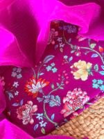 PREMIUM CHANDERI PRINTED TOP AND KOTA COTTON DUPATTA