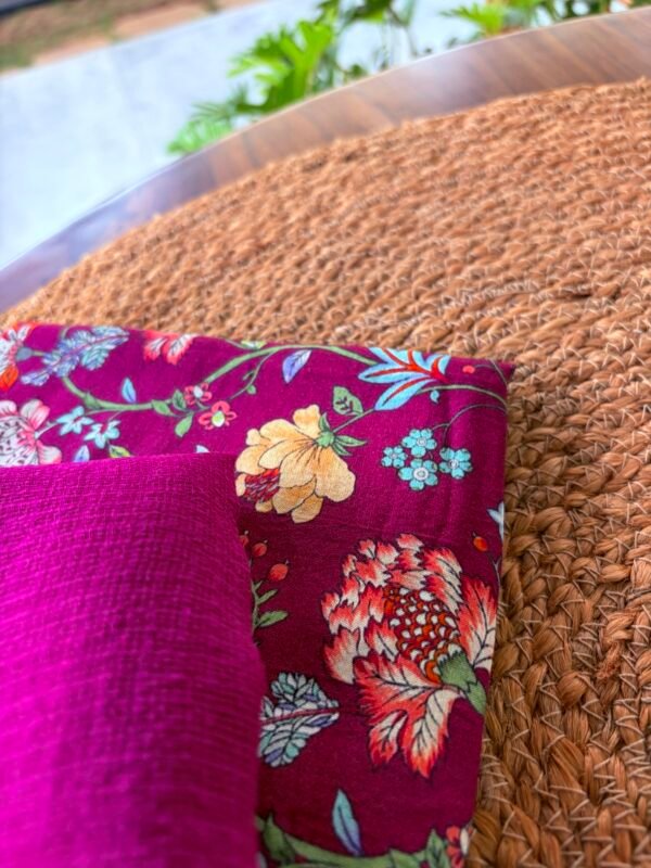 PREMIUM CHANDERI PRINTED TOP AND KOTA COTTON DUPATTA - Image 2