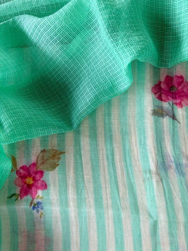 MUL CHANDERI TOP AND KOTA COTTON DUPATTA - Image 6